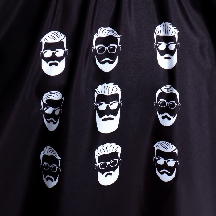 Пеньюар парикмахерский «Man», цвет чёрный Пеньюар парикмахерский «Man», цвет чёрный