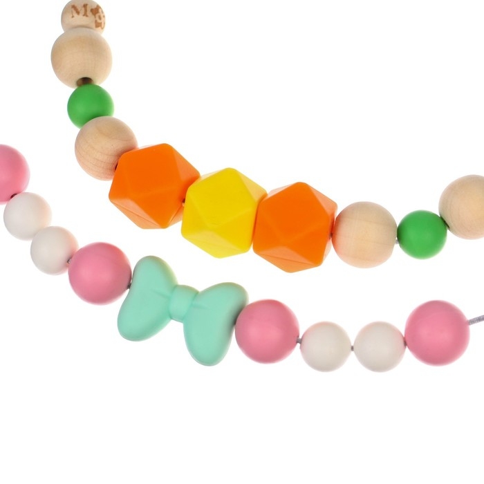 Слингобусы - прорезыватель «Малыш», виды МИКС, Mum&Baby