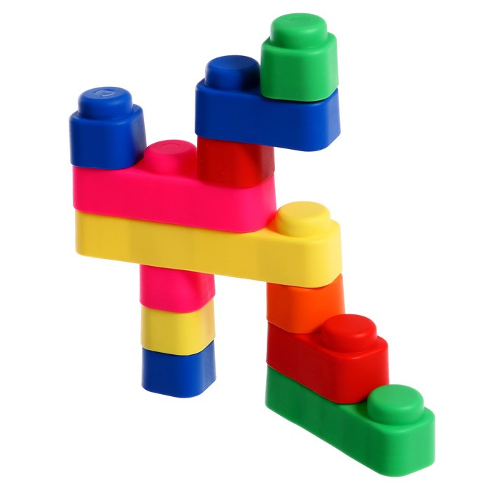 Конструктор «Мягкие кирпичики мини», 12 деталей Конструктор «Мягкие кирпичики мини», 12 деталей