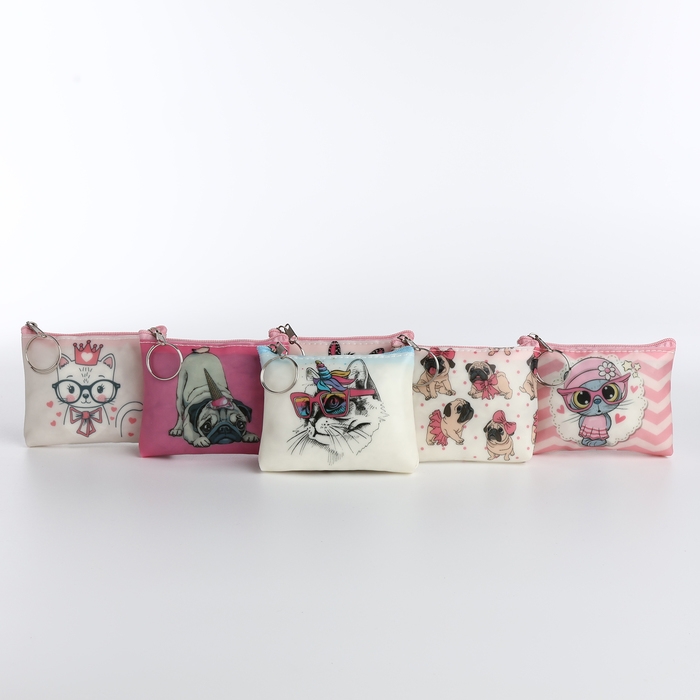 Кошелёк на молнии «Выбражулька», цвет МИКС Кошелёк на молнии «Выбражулька», цвет МИКС