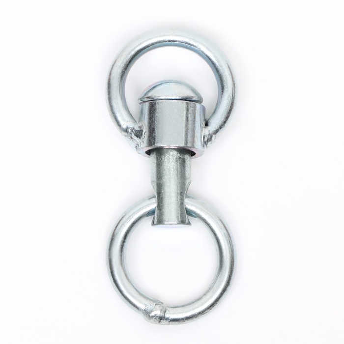 Вертлюг неразборный №2 средний (длина-7,5 см, ширина-3,5 см) Вертлюг неразборный №2 средний (длина-7,5 см, ширина-3,5 см)