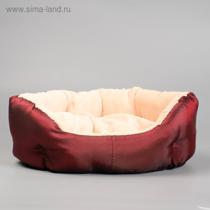 Лежанка для животных  Лежанка для животных "Комфорт" 38 х 25 х 14 см, тафта, микс цветов