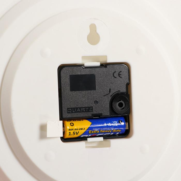 Часы настенные, серия: Кухня,  Часы настенные, серия: Кухня, "Специи", d-29 см, бордовый обод