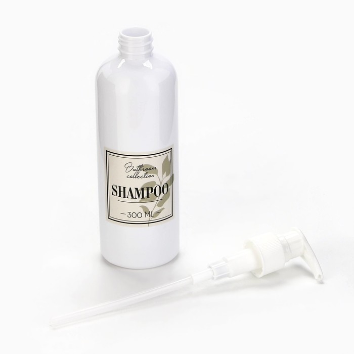 Дозатор для шампуня и кондиционера Bathroom collection, 300 мл., набор 2 шт. Дозатор для шампуня и кондиционера Bathroom collection, 300 мл., набор 2 шт.