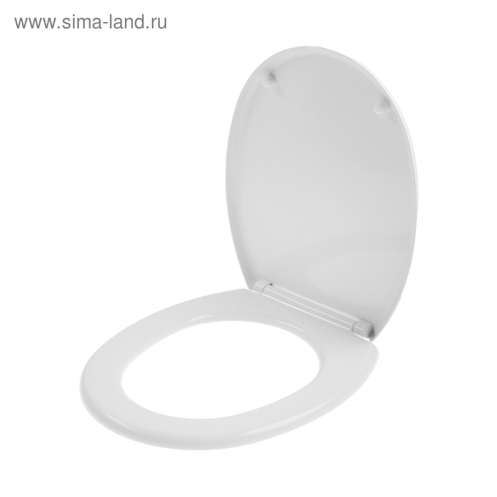 Сиденье для унитаза  Сиденье для унитаза "АНИ Пласт" WS0100, белое