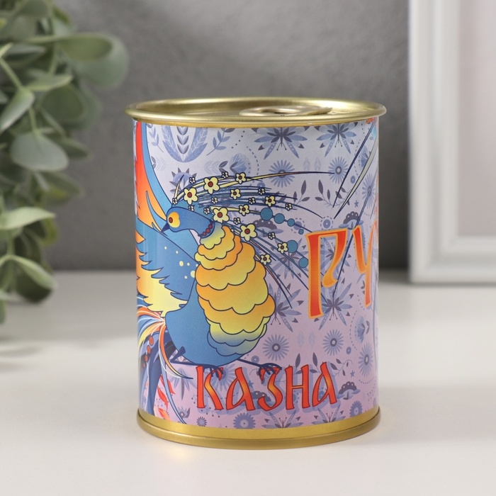 Копилка-банка металл Копилка-банка металл "Русь. Казна"