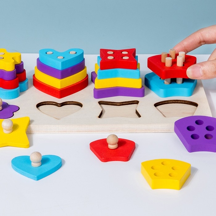 Деревянная пирамидка + рыбалка, 31 × 12,7 см Деревянная пирамидка + рыбалка, 31 × 12,7 см