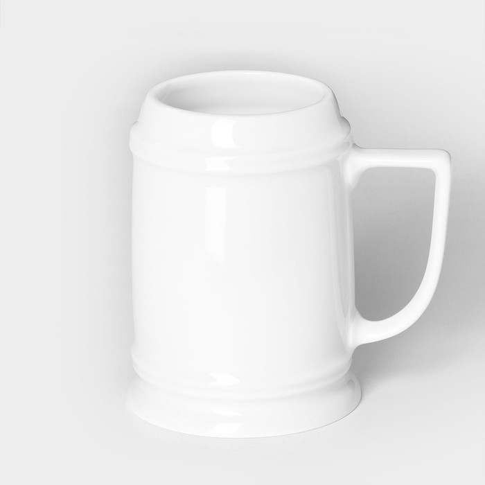 Кружка пивная фарфоровая «Бельё», 880 мл Кружка пивная фарфоровая «Бельё», 880 мл