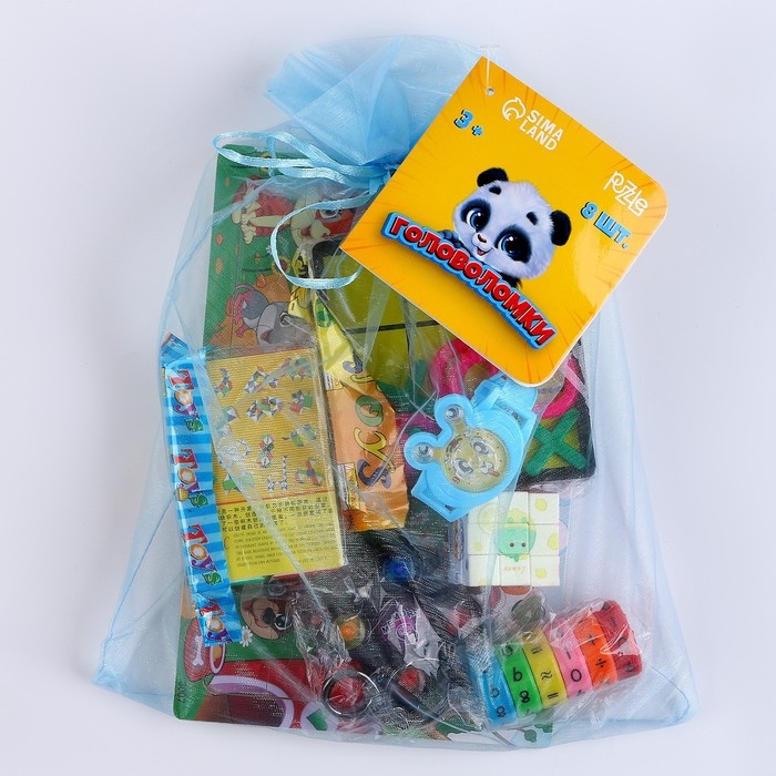 Набор головоломок-антистресс 4 (8 предметов) Набор головоломок-антистресс 4 (8 предметов)