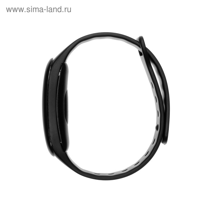 Фитнес-браслет LuazON LF-06, 0.96", цветной дисплей, пульсометр, оповещения, шагомер, черный