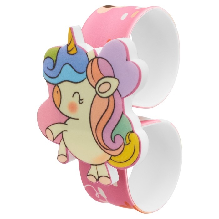 Часы наручные электронные, детские, Часы наручные электронные, детские, "Единорог", ремешок l-22.5 см