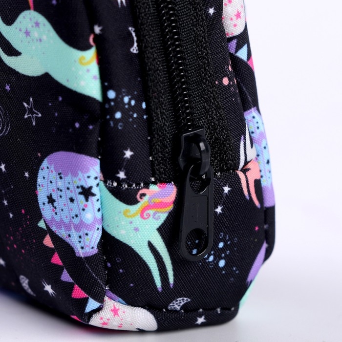 Брелок «Рюкзак-зайка», 10 см, цвет чёрный Брелок «Рюкзак-зайка», 10 см, цвет чёрный