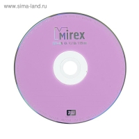 Диск DVD+RW Mirex, 4x, 4.7 Гб, Cake Box, 10 шт