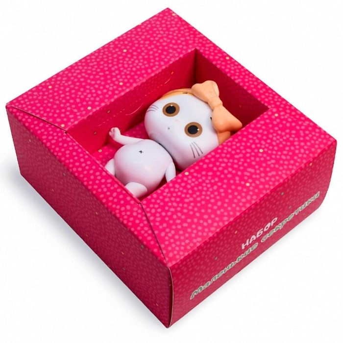 Игровой набор «Мини Кошечка Ли-Ли «Маленькие секретики», 5 предметов одежды, 8 см Игровой набор «Мини Кошечка Ли-Ли «Маленькие секретики», 5 предметов одежды, 8 см