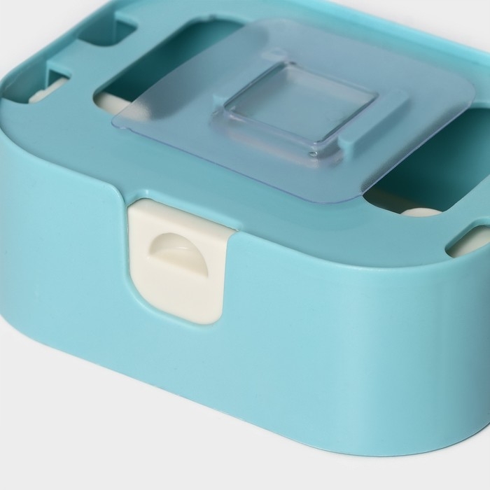 Мыльница «Барашек», пластик, 15,5×10,5×4 см, цвет голубой Мыльница «Барашек», пластик, 15,5×10,5×4 см, цвет голубой