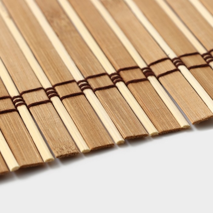 Салфетка сервировочная на стол &laquo;Свежая соломка&raquo;, 41,5&times;30 см, цвет бежевый