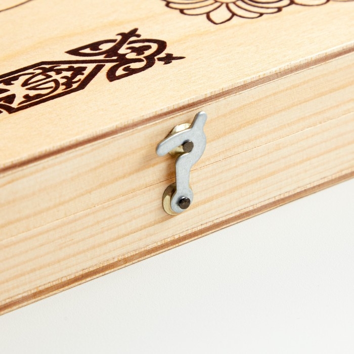 Нарды деревянные большие, настольная игра Нарды деревянные большие, настольная игра "Дракон", 40 х 40 см