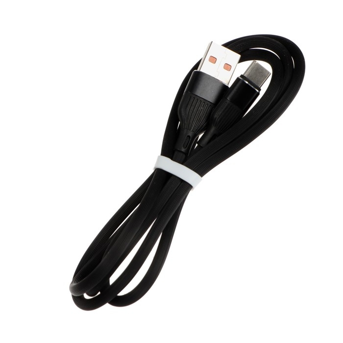 Кабель Smartbuy S72, Type-C - USB, 3 А, 1 м, зарядка + передача данных, черный Кабель Smartbuy S72, Type-C - USB, 3 А, 1 м, зарядка + передача данных, черный