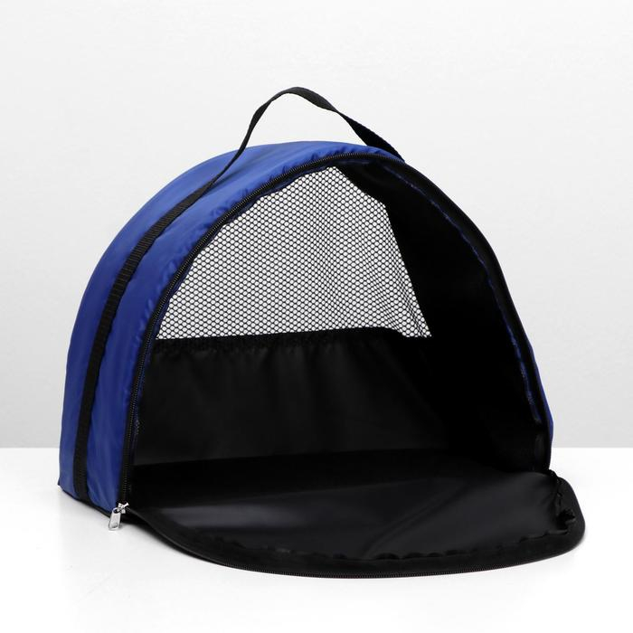 Сумка - переноска для животных, оксфорд, 36 х 17 х 25 см, синяя Сумка - переноска для животных, оксфорд, 36 х 17 х 25 см, синяя