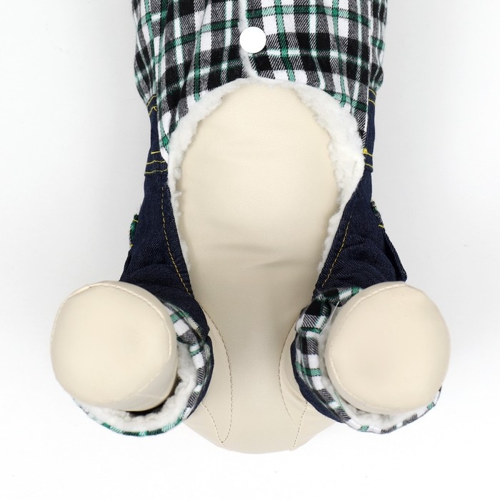 Комбинезон  Комбинезон "Men", размер  М (ДС 30 см, ОГ 40 см, ОШ 30 см), синий