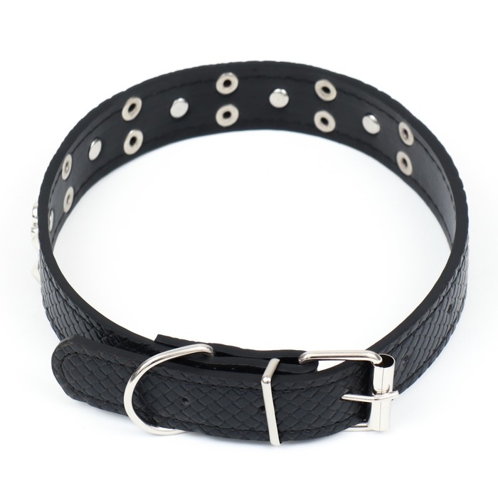 Ошейник рифленый Ошейник рифленый "Путешественник", 52,5 х 2,5 см, микс цветов