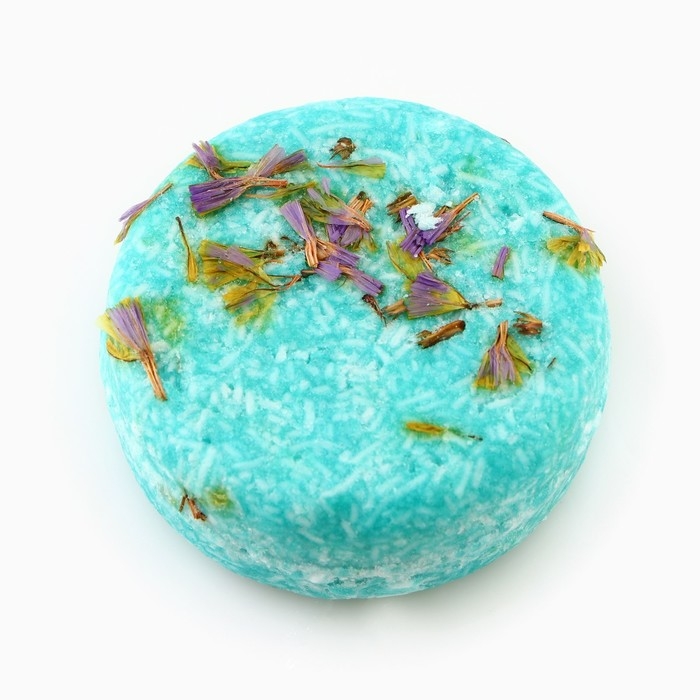 Органический твердый шампунь, с эфирным маслом «Морские водоросли», 60 г Органический твердый шампунь, с эфирным маслом «Морские водоросли», 60 г