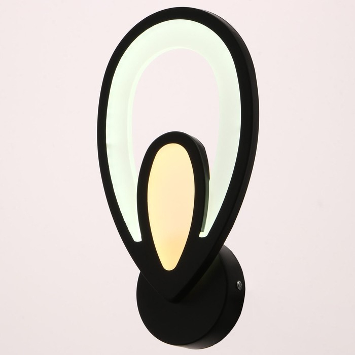 Бра 59125/1BK LED 18Вт 3000/6000К черный 19х7,5х29 см