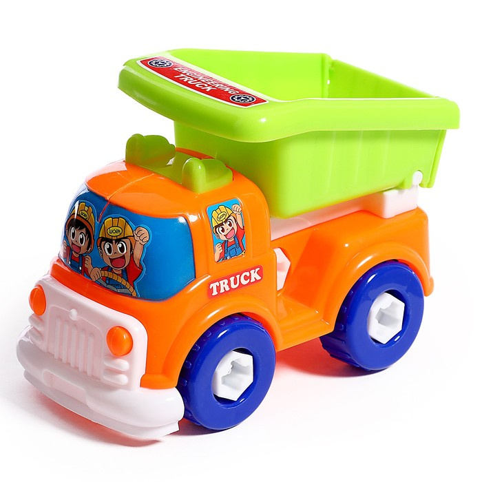 Конструктор винтовой «Эвакуатор с машинкой», с отвёрткой и насадкой + знаки Конструктор винтовой «Эвакуатор с машинкой», с отвёрткой и насадкой + знаки