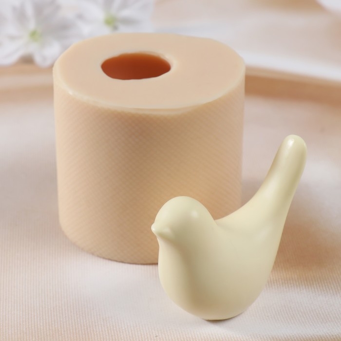 Молд силиконовый Молд силиконовый "Птичка" Силикон 6,5х3,5х7 см