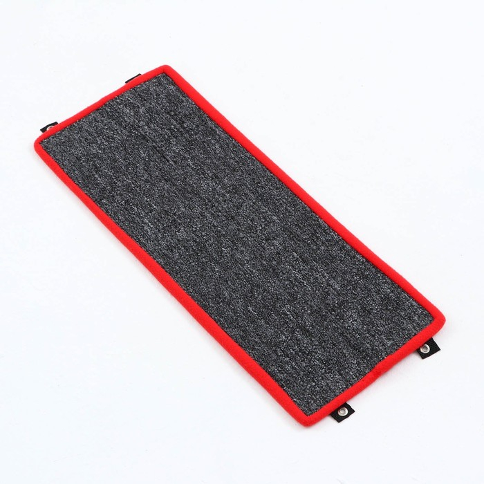 Когтеточка  угловая малая, ковролиновая с пропиткой, 55 х 11 см, микс Когтеточка  угловая малая, ковролиновая с пропиткой, 55 х 11 см, микс