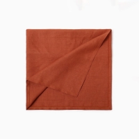 Скатерть Этель Linen collection brown 145х180см, 100%лён 210  г/м2