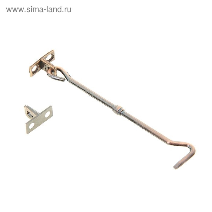 Крючок ветровой (мод.107-3), цвет медь Крючок ветровой (мод.107-3), цвет медь