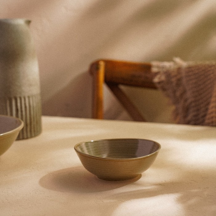 Салатник фарфоровый SL Home «Песчаный бриз», 290 мл, цвет бежевый Салатник фарфоровый SL Home «Песчаный бриз», 290 мл, цвет бежевый