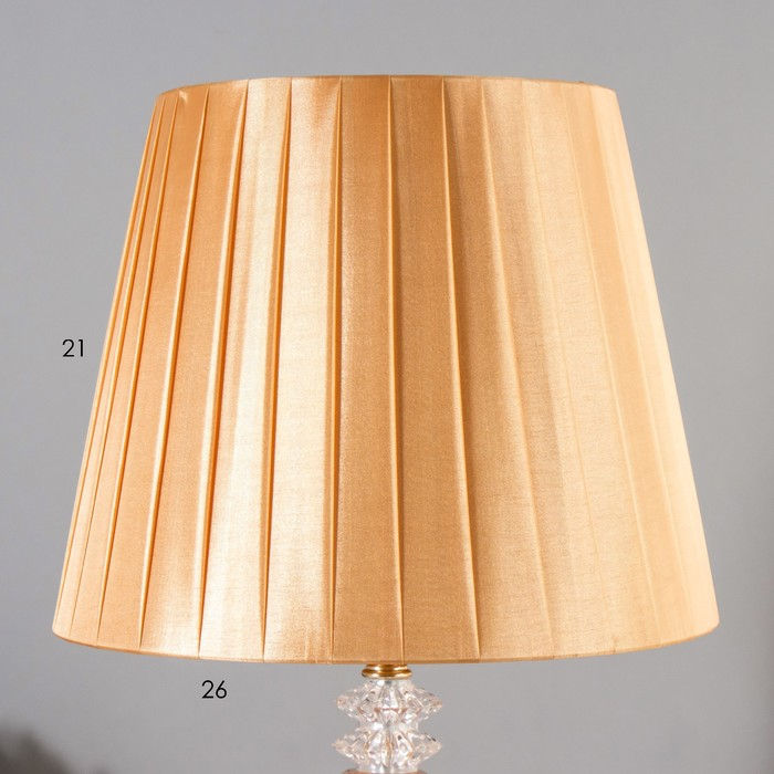 Настольная лампа с подсветкой 16684/1 E27 40Вт золото RISALUX