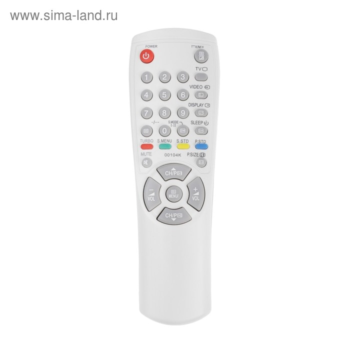 Пульт дистанционного управления Luazon, для телевизоров Samsung, 29 кнопок, серый Пульт дистанционного управления Luazon, для телевизоров Samsung, 29 кнопок, серый