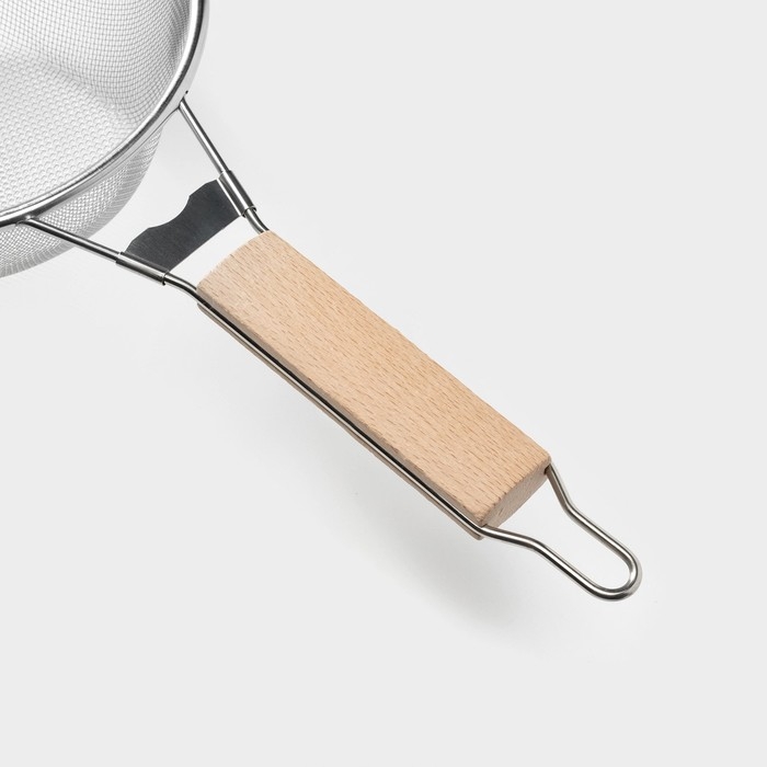 Сито для просеивания с ручкой Доляна «Стандарт», d=18 см Сито для просеивания с ручкой Доляна «Стандарт», d=18 см