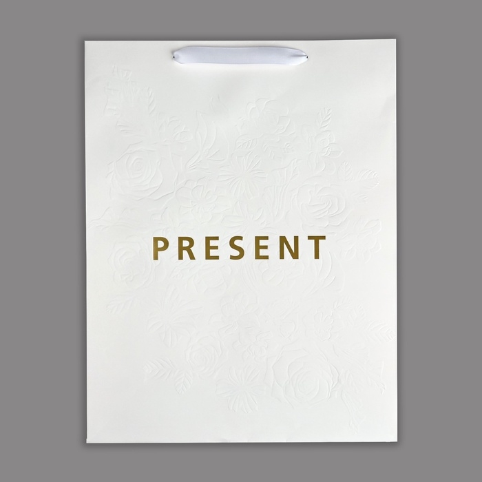 Пакет ламинированный вертикальный Present, L 31 х 40 х 11.5 см Пакет ламинированный вертикальный Present, L 31 х 40 х 11.5 см