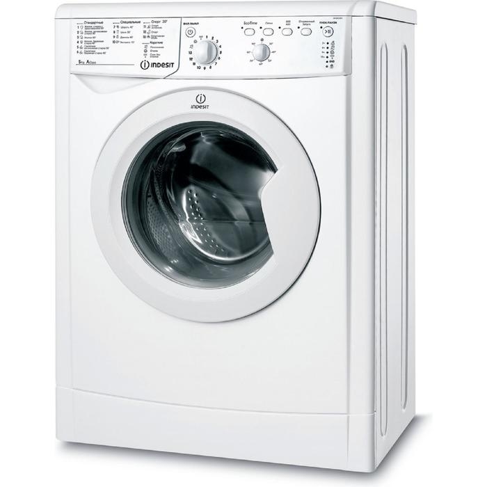 Стиральная машина Indesit IWSB 5085 (CIS), класс A, 800 об/мин, до 5 кг, белая Стиральная машина Indesit IWSB 5085 (CIS), класс A, 800 об/мин, до 5 кг, белая