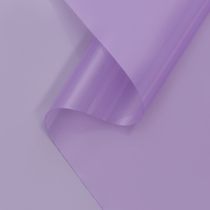 Пленка для декора и флористики, однотонная, светлая,  Пленка для декора и флористики, однотонная, светлая, "Хрусталь", голубая, розовая, рулон 1шт., 0,58 х 5 м