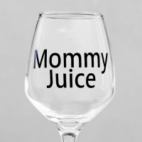 Бокал для вина "Mommy Juice" 350 мл