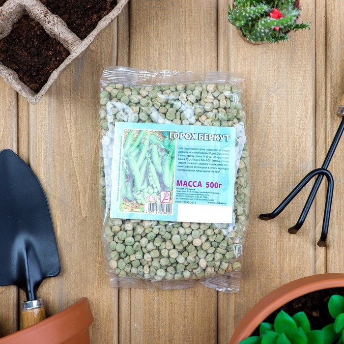 Семена Горох Семена Горох "Беркут", 500 г