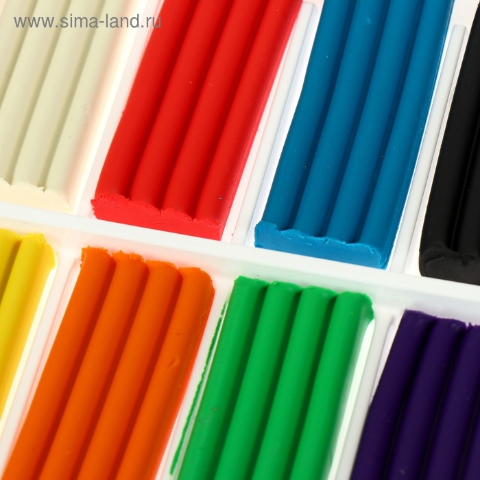 Пластилин 8 цветов 120 г ZOO Пластилин 8 цветов 120 г ZOO