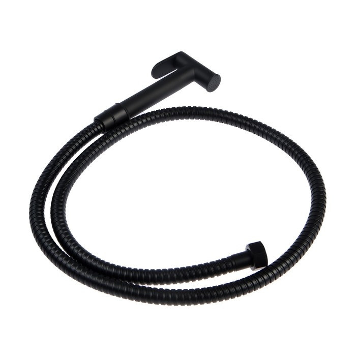 Смеситель для биде Accoona A3290F-2, с гигиеническим душем, настенный, черный Смеситель для биде Accoona A3290F-2, с гигиеническим душем, настенный, черный