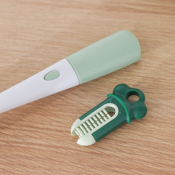 Ершик - щётка для мытья посуды, с двумя дополнительными щетками, губка 5 см, длина 28 см Ершик - щётка для мытья посуды, с двумя дополнительными щетками, губка 5 см, длина 28 см