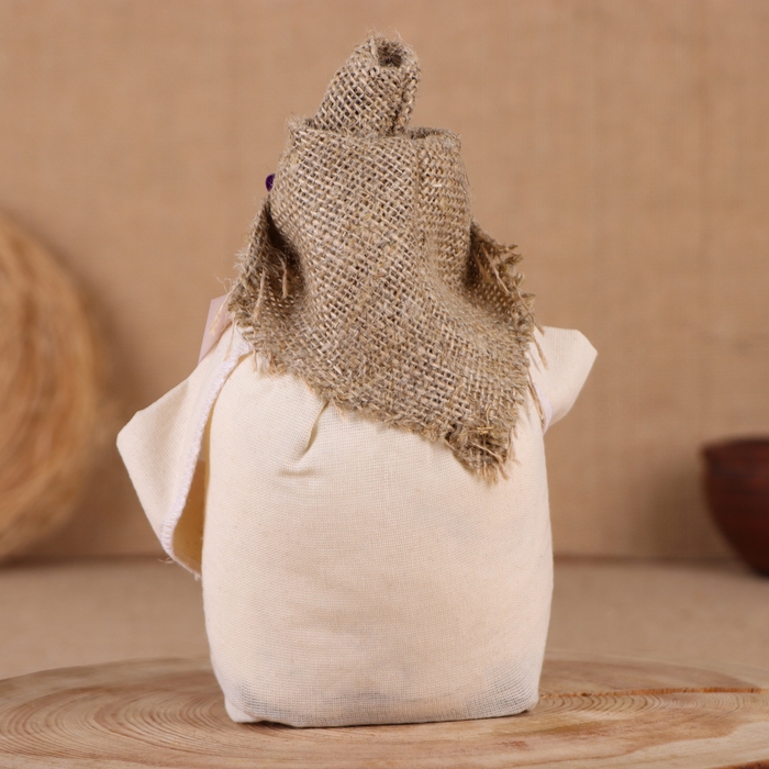 Оберег-домовой Оберег-домовой "Андрейка с мешком", 19х15х15 см, микс