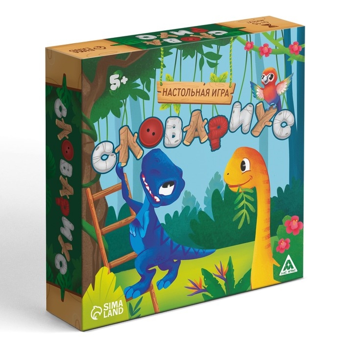 Настольная игра развивающая &laquo;Словариус&raquo;, 60 карт, 30 палочек, 30 жетонов, 5 шнурков, 5+