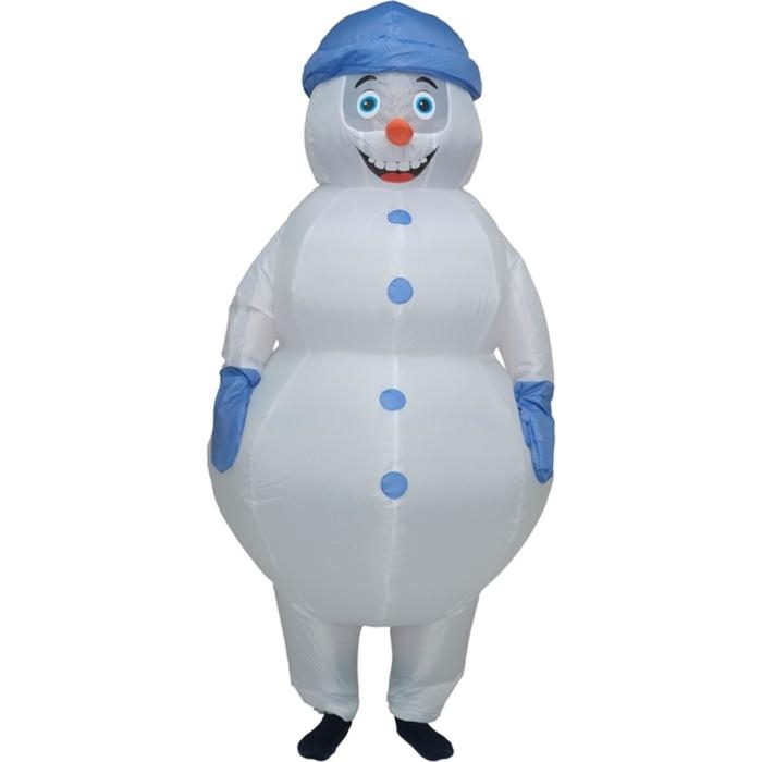 Костюм надувной «Снеговик», рост 150-190 см Костюм надувной «Снеговик», рост 150-190 см