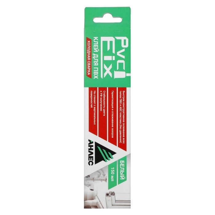 Клей Клей "АНЛЕС" PVC FIX, белый, для ПВХ, 150 мл