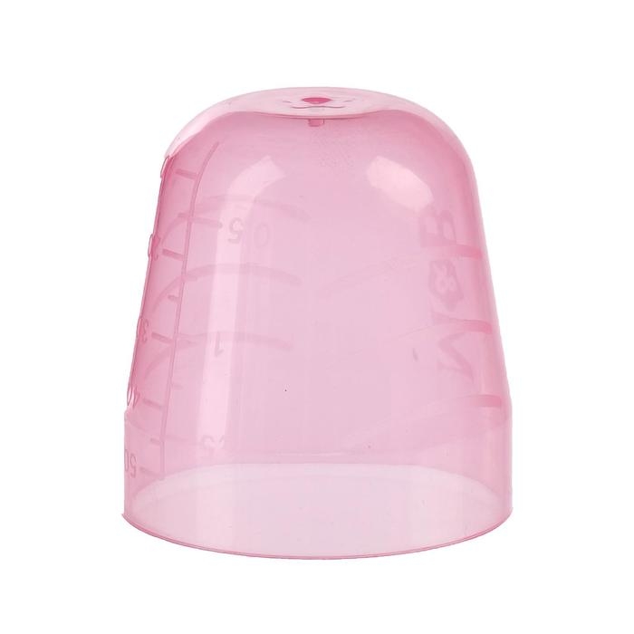 Бутылочка для кормления «Моя первая бутылочка», классическое горло, с ручками, 250 мл., от 0 мес., цвет розовый Бутылочка для кормления «Моя первая бутылочка», классическое горло, с ручками, 250 мл., от 0 мес., цвет розовый