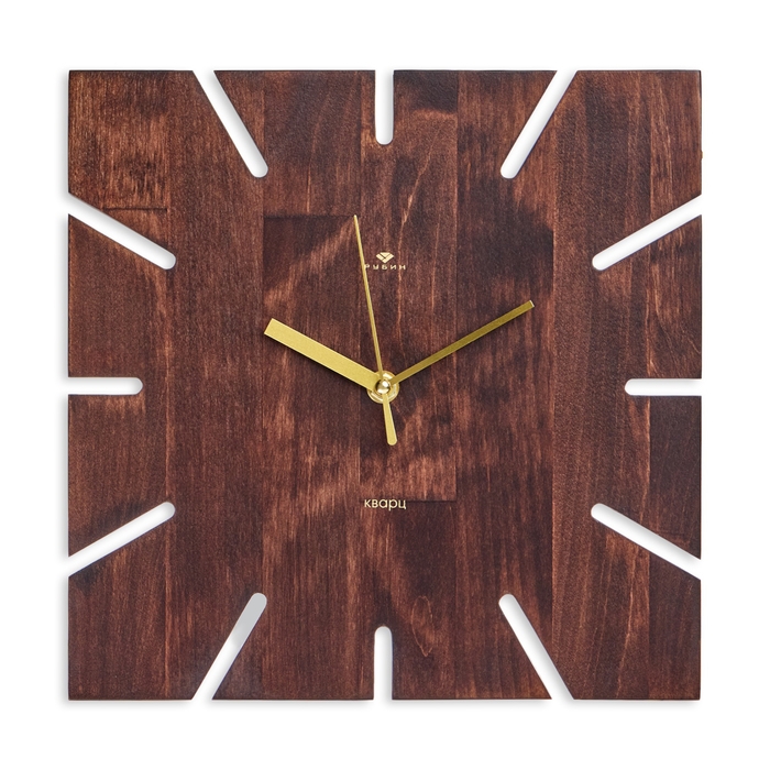 Часы настенные, интерьерные Часы настенные, интерьерные "Квадрат", бесшумные, 27 х 27 см